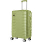 Abs travel suitcase, hand luggage, rigid cabin suitcase with combination closure and 4 double 360 wheels ° ,small and large light travel suitcases