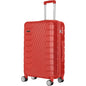 Abs travel suitcase, hand luggage, rigid cabin suitcase with combination closure and 4 double 360 wheels ° ,small and large light travel suitcases