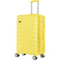 Abs travel suitcase, hand luggage, rigid cabin suitcase with combination closure and 4 double 360 wheels ° ,small and large light travel suitcases