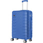 Abs travel suitcase, hand luggage, rigid cabin suitcase with combination closure and 4 double 360 wheels ° ,small and large light travel suitcases