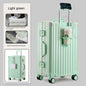 Multifunction Suitcase Luggage with USB Cup Holder Aluminum Frame Password Trolley Case 20/24/26/28 Inch Suitcase Trip Cabin