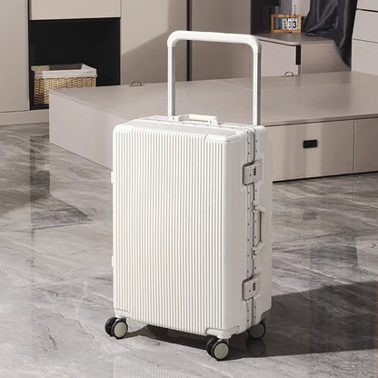 Balance Wide Trolley Case Luggage 20/24/26‘’Plus Large Capacity Aluminium Frame ABS+PC Luggage Cabin Boarding Suitcase