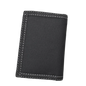 Touch Fastener Men's Short Wallet Fashion Leisure Multi-position 3 Fold Purse Durable Black Male Coin Pocket Daily Use